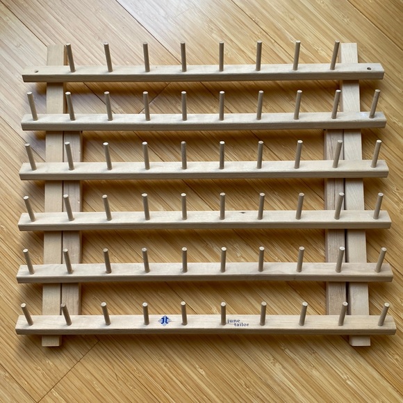 58 Spool Wooden Mega Mini Thread Rack / Thread Holder / Organizer